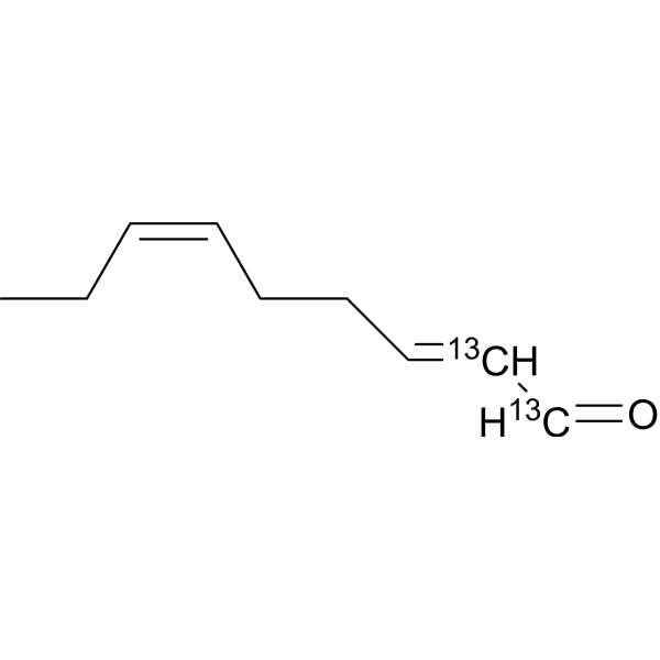 trans-2,cis-6-Nonadienal-13C2 1083053-38-6
